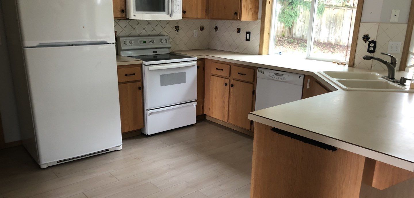 clean kitchen